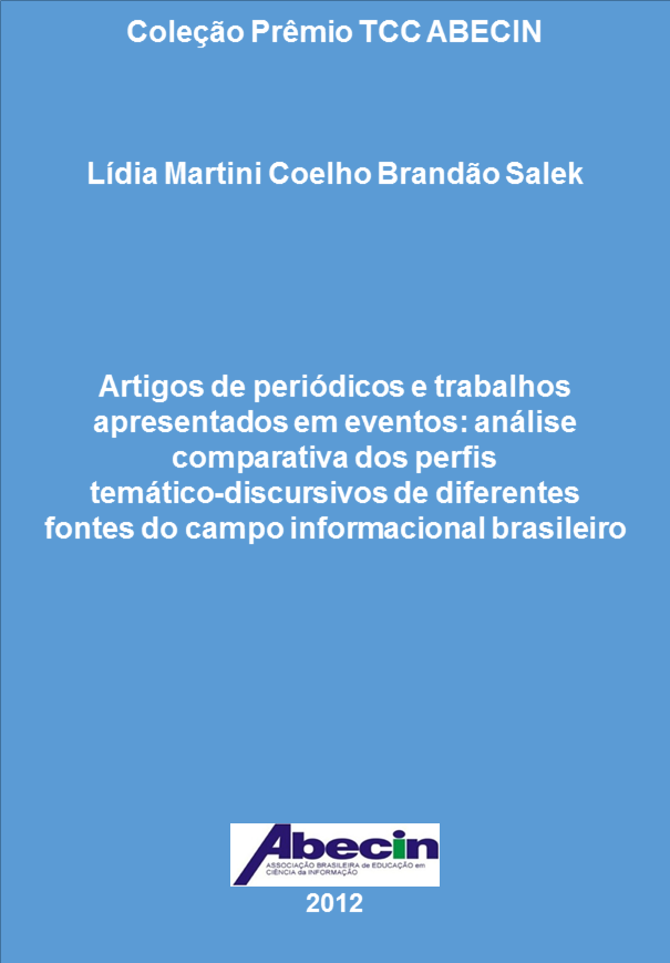 					Visualizar Artigos de periódicos e trabalhos apresentados em eventos: análise comparativa dos perfis temático-discursivos de diferentes fontes do campo informacional brasileiro
				